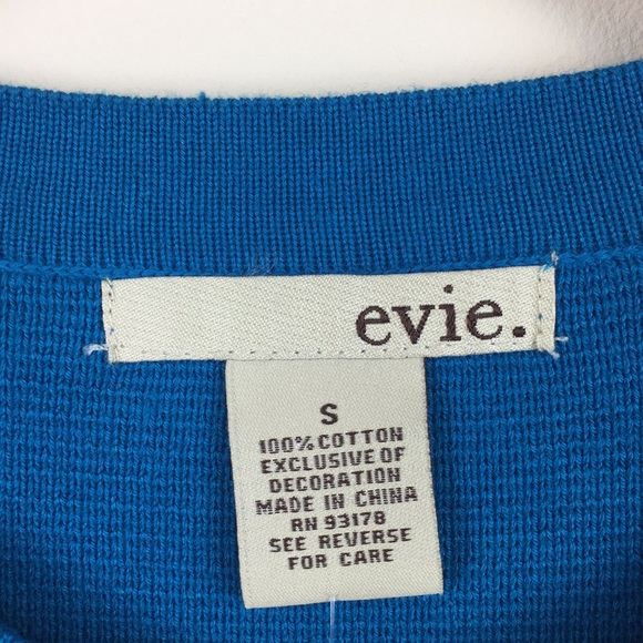 evie. - Button Down 3/4 Length Sleeve Sweater - Picture 3 of 5